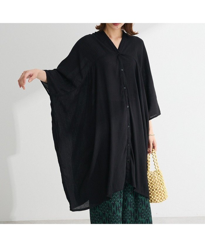【グリーンパークス/Green Parks】のI レーヨンクレープチュニック インテリア・キッズ・メンズ・レディースファッション・服の通販 founy(ファニー) https://founy.com/ ファッション Fashion レディースファッション Fashion for Women ワンピース Dresses チュニック Tunic Tops & Dresses おすすめ Recommended / Our Picks シンプル Simple, Minimal ストライプ Stripe, Striped Pattern チュニック Tunic, Long Top ポケット Pocket, Pocket Detail 夏 Summer 春 Spring S/S・春夏 SS, Spring/Summer, Warm Season |ID: prp329100004549838 ipo3291000000032319257