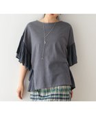 【グリーンパークス/Green Parks】の袖フレアドッキングカットプルオーバー Light Gray|ID: prp329100004549840 ipo3291000000032309847