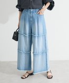 【グリーンパークス/Green Parks】の・SUGAR SPOON ティアードデニムパンツ Indigo|ID: prp329100004549843 ipo3291000000032155000