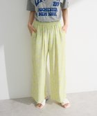【グリーンパークス/Green Parks】の柄イージーパンツⅠ(ワイド) Lime Green|ID: prp329100004549846 ipo3291000000032334093