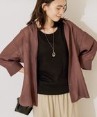 【アメリカンホリック/AMERICAN HOLIC】のシアーボイルレギュラー7分袖シャツ 人気、トレンドファッション・服の通販 founy(ファニー) ファッション Fashion レディースファッション Fashion for Women トップス・カットソー Cut & Sew Tops シャツ・ブラウス・オフィスカジュアル Elegant Blouses & Button-Ups おすすめ Recommended / Our Picks シアー Sheer, See-Through フォルム Silhouette, Form ベーシック Basic, Essential ボトム Bottoms, Lower Wear ポケット Pocket, Pocket Detail 夏 Summer 春 Spring S/S・春夏 SS, Spring/Summer, Warm Season thumbnail Chocolat|ID: prp329100004549863 ipo3291000000032155131