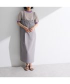 【グリーンパークス/Green Parks】のマルチWAYフロントzipサロペットスカート 人気、トレンドファッション・服の通販 founy(ファニー) ファッション Fashion レディースファッション Fashion for Women スカート Skirts おすすめ Recommended / Our Picks フロント Front, Front Design ポケット Pocket, Pocket Detail ロング Long, Long-Length 夏 Summer 春 Spring S/S・春夏 SS, Spring/Summer, Warm Season thumbnail Gray|ID: prp329100004549871 ipo3291000000033492286