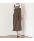 【グリーンパークス/Green Parks】のマルチWAYフロントzipサロペットスカート 人気、トレンドファッション・服の通販 founy(ファニー) ファッション Fashion レディースファッション Fashion for Women スカート Skirts おすすめ Recommended / Our Picks フロント Front, Front Design ポケット Pocket, Pocket Detail ロング Long, Long-Length 夏 Summer 春 Spring S/S・春夏 SS, Spring/Summer, Warm Season thumbnail Brown|ID: prp329100004549871 ipo3291000000033492289