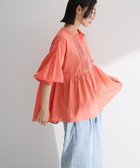 【グリーンパークス/Green Parks】のピンタックブラウス Salmon Pink|ID: prp329100004549873 ipo3291000000032155173