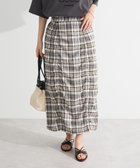 【グリーンパークス/Green Parks】のチェック柄シャーリングIラインスカート 人気、トレンドファッション・服の通販 founy(ファニー) ファッション Fashion レディースファッション Fashion for Women スカート Skirts おすすめ Recommended / Our Picks シャーリング Shirring, Ruched シンプル Simple, Minimal チェック Check, Plaid, Tartan トレンド Trend, Trending Now ポケット Pocket, Pocket Detail 夏 Summer 春 Spring S/S・春夏 SS, Spring/Summer, Warm Season thumbnail Khaki|ID: prp329100004549874 ipo3291000000033536104