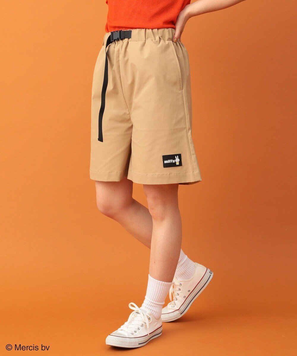 【グリーンパークス/Green Parks】のmiffy/ハーフパンツ インテリア・キッズ・メンズ・レディースファッション・服の通販 founy(ファニー) 　ファッション　Fashion　レディースファッション　Fashion for Women　パンツ　Pants & Trousers　ショートパンツ・ハーフパンツ　High-Waisted & Relaxed Shorts　おすすめ　Recommended / Our Picks　アウトドア　Outdoor Clothing　サマー　Summer, Summer Style　ハーフ　Half, Half-Length　ポケット　Pocket, Pocket Detail　ワイド　Wide, Wide Fit　ワンポイント　One Point, Statement Accent　今季　This Season, Current Season　夏　Summer　春　Spring　S/S・春夏　SS, Spring/Summer, Warm Season　Beige|ID: prp329100004549884 ipo3291000000032728582