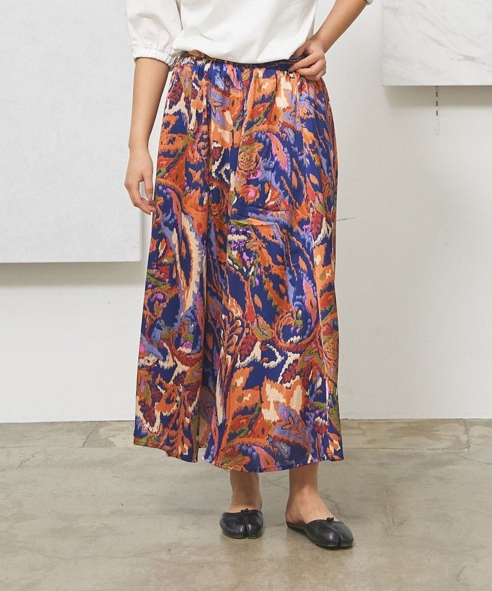 【ジェイプレスヨークストリート/J.PRESS YORK STREET】の【WOMEN】プリントフレア スカート インテリア・キッズ・メンズ・レディースファッション・服の通販 founy(ファニー) https://founy.com/ ファッション Fashion レディースファッション Fashion for Women スカート Skirts Aライン・フレアスカート A-Line & Flared Skirts アクセサリー Fashion Accessories 春 Spring キャップ Cap, Baseball Cap グラフィック Graphic, Graphic Design サンダル Sandals, Summer Shoes スニーカー Sneakers, Trainers ソックス Socks, Hosiery ダウン Down, Puffer ドローストリング Drawstring, Pull Cord フレア Flare, Flared プリント Print, Printed Pattern リラックス Relax, Relaxed Fit ロング Long, Long-Length S/S・春夏 SS, Spring/Summer, Warm Season おすすめ Recommended / Our Picks 夏 Summer |ID: prp329100004549897 ipo3291000000032730456