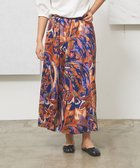 【ジェイプレスヨークストリート/J.PRESS YORK STREET】の【WOMEN】プリントフレア スカート ネイビー系5|ID: prp329100004549897 ipo3291000000032730458