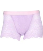 【ワコール/Wacoal / MEN】のWACOAL MEN 【レースボクサー】 ボクサーパンツ ユニセックス 通気性 スカラ始末(裾部分) マチ部分の肌側は綿素材 レディース メンズ WT8822 /ワコールメン パープル|ID: prp329100004550092 ipo3291000000032669030