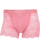 【ワコール/Wacoal / MEN】のWACOAL MEN 【レースボクサー】 ボクサーパンツ ユニセックス 通気性 スカラ始末(裾部分) マチ部分の肌側は綿素材 レディース メンズ WT8822 /ワコールメン ストロベリー|ID: prp329100004550092 ipo3291000000032669031