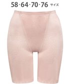 【ウィング/Wing】のガードル 【キュッとアップパンツ】 ヒップをまるくメリハリあるラインに ラクにおなか押さえ ロング丈 KQ0745 ウイング/ワコール ピーチ|ID: prp329100004550121 ipo3291000000032157181