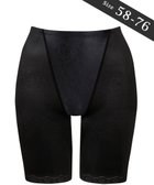 【ウィング/Wing】のガードル 【キュッとアップパンツ】 ヒップをまるくメリハリあるラインに ラクにおなか押さえ ロング丈 KQ0745 ウイング/ワコール ブラック|ID: prp329100004550121 ipo3291000000034268764