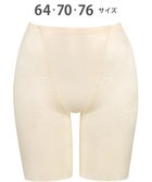 【ウィング/Wing】のガードル 【キュッとアップパンツ】 ヒップをまるくメリハリあるラインに ラクにおなか押さえ ロング丈 KQ0745 ウイング/ワコール シェルベージュ|ID: prp329100004550121 ipo3291000000034268767