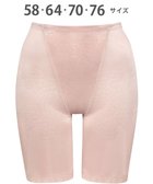 【ウィング/Wing】のガードル 【キュッとアップパンツ】 ヒップをまるくメリハリあるラインに ラクにおなか押さえ ロング丈 KQ0745 ウイング/ワコール ピーチ|ID: prp329100004550121 ipo3291000000034268779