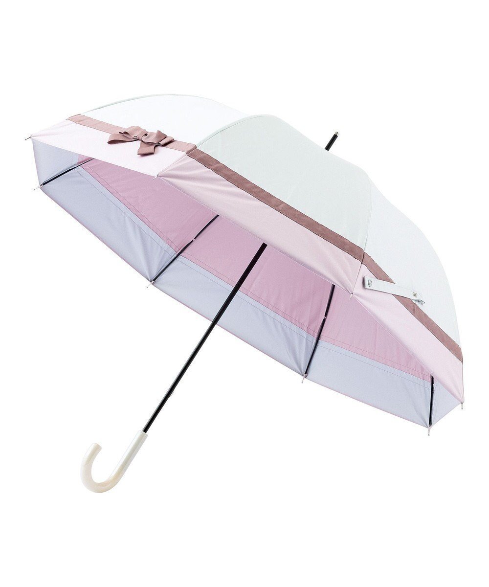【ムーンバット/MOONBAT】のestaa 晴雨兼用 長傘 グログランテープリボン 日傘 遮光 遮熱 UV 人気、トレンドファッション・服の通販 founy(ファニー) 　ファッション　Fashion　レディースファッション　Fashion for Women　レイングッズ・傘・晴雨兼用傘　Umbrellas & Rain Gear　傘　Umbrella, Parasol　日傘　Parasol, UV Umbrella　 other-1|ID: prp329100004550137 ipo3291000000032525760