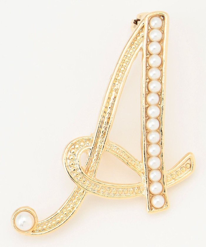 【エニー/ANY】の【WEB/一部店舗限定】パールイニシャルブローチ インテリア・キッズ・メンズ・レディースファッション・服の通販 founy(ファニー) https://founy.com/ ファッション Fashion レディースファッション Fashion for Women アクセサリー Fashion Accessories ストール Stole, Wrap パール Pearl, Pearl Accent ブローチ Brooch, Pin Brooch モチーフ Motif, Design Theme ワンポイント One Point, Statement Accent 再入荷 Restock / Back in Stock おすすめ Recommended / Our Picks エレガント 上品 Elegant セレモニー Ceremony ギフト プレゼント Gift / Present |ID: prp329100004550193 ipo3291000000034282392