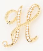 【エニー/ANY】の【WEB/一部店舗限定】パールイニシャルブローチ H|ID: prp329100004550193 ipo3291000000034282394