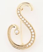 【エニー/ANY】の【WEB/一部店舗限定】パールイニシャルブローチ S|ID: prp329100004550193 ipo3291000000034282400