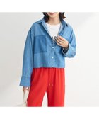 【グリーンパークス/Green Parks】のショート丈デニムシャツ 人気、トレンドファッション・服の通販 founy(ファニー) ファッション Fashion レディースファッション Fashion for Women トップス・カットソー Cut & Sew Tops シャツ・ブラウス・オフィスカジュアル Elegant Blouses & Button-Ups おすすめ Recommended / Our Picks ショート Short, Short Length デニム Denim, Jeans Material ポケット Pocket, Pocket Detail ワイド Wide, Wide Fit 夏 Summer 春 Spring S/S・春夏 SS, Spring/Summer, Warm Season thumbnail Light Indigo|ID: prp329100004550207 ipo3291000000033499789