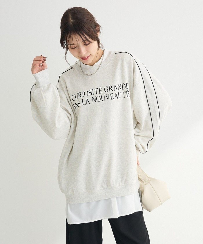 【グリーンパークス/Green Parks】の袖パイピングロゴチュニック インテリア・キッズ・メンズ・レディースファッション・服の通販 founy(ファニー) https://founy.com/ ファッション Fashion レディースファッション Fashion for Women ワンピース Dresses チュニック Tunic Tops & Dresses おすすめ Recommended / Our Picks ショルダー Shoulder, Shoulder Strap チュニック Tunic, Long Top ドロップ Drop Shoulder, Dropped Style プリント Print, Printed Pattern ボトム Bottoms, Lower Wear ポケット Pocket, Pocket Detail ロング Long, Long-Length 夏 Summer 春 Spring S/S・春夏 SS, Spring/Summer, Warm Season |ID: prp329100004550319 ipo3291000000032557860
