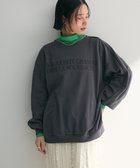【グリーンパークス/Green Parks】の袖パイピングロゴチュニック Gray|ID: prp329100004550319 ipo3291000000032557863
