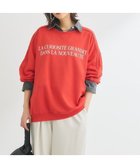 【グリーンパークス/Green Parks】の袖パイピングロゴチュニック Red|ID: prp329100004550319 ipo3291000000032557866