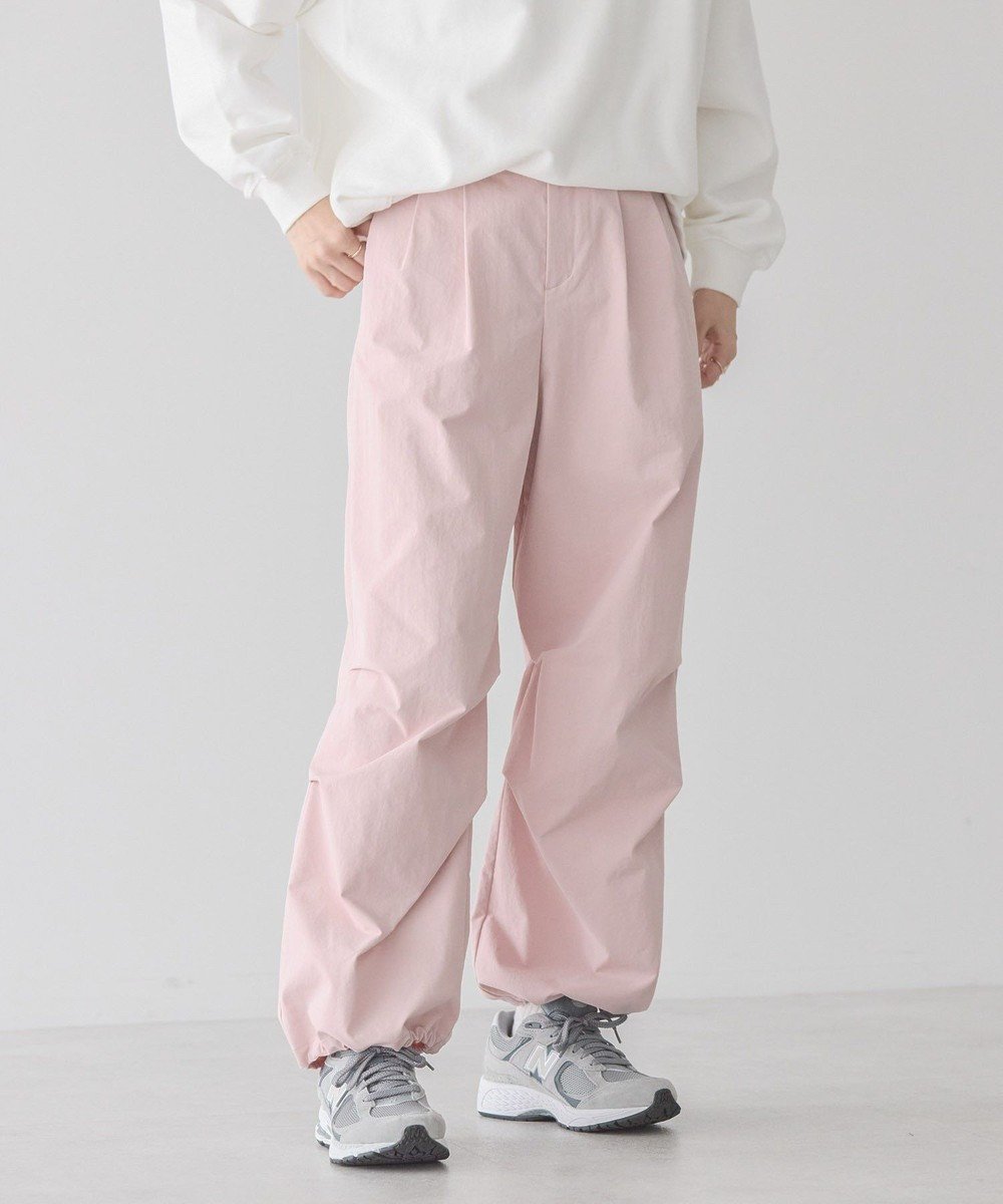 【アメリカンホリック/AMERICAN HOLIC】のパラシュートパンツ インテリア・キッズ・メンズ・レディースファッション・服の通販 founy(ファニー) 　ファッション　Fashion　レディースファッション　Fashion for Women　パンツ　Pants & Trousers　おすすめ　Recommended / Our Picks　シンプル　Simple, Minimal　ロング　Long, Long-Length　ワイド　Wide, Wide Fit　夏　Summer　春　Spring　S/S・春夏　SS, Spring/Summer, Warm Season　Light Pink|ID: prp329100004550345 ipo3291000000032563851