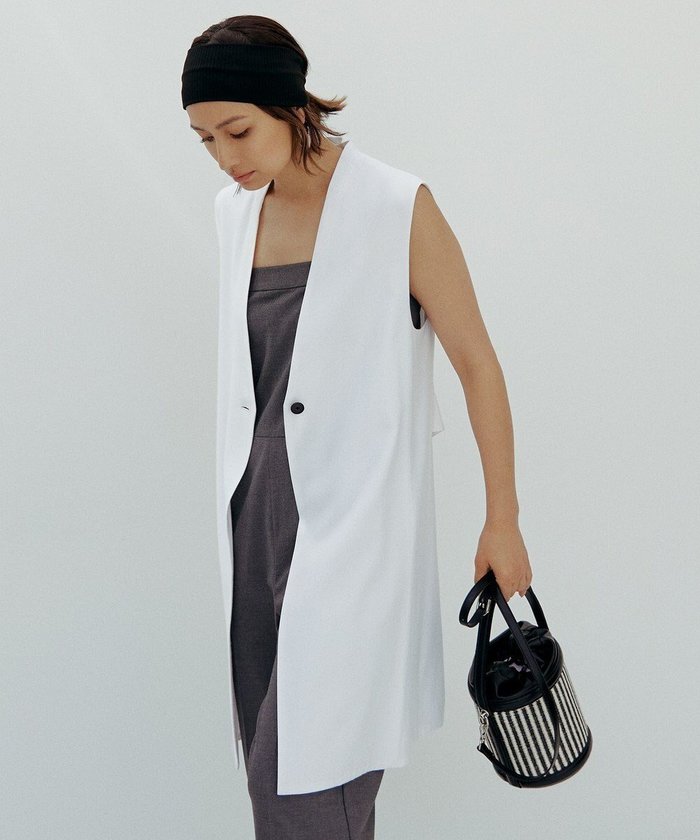 【アイシービー/iCB】の【洗える】T/Rドライリネン ジレ インテリア・キッズ・メンズ・レディースファッション・服の通販 founy(ファニー) https://founy.com/ ファッション Fashion レディースファッション Fashion for Women アウター Coat / Outerwear Collection トップス・カットソー Cut & Sew Tops ベスト&ジレ / 重ね着スタイル Vests & Gilets 春 Spring 洗える Machine Washable ストレッチ Stretch, Stretchy Fabric ベスト Vest, Waistcoat ポケット Pocket, Pocket Detail ミドル Middle Length, Mid Height リネン Linen, Linen Fabric S/S・春夏 SS, Spring/Summer, Warm Season 夏 Summer 2024年 2024 2024春夏・S/S Spring/Summer 2024 SS24 |ID: prp329100004550442 ipo3291000000033590864