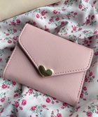【ウィゴー/WEGO】のハートレターミニウォレット 人気、トレンドファッション・服の通販 founy(ファニー) ファッション Fashion レディースファッション Ladies' Fashion Online 財布 Wallets おすすめ Recommend ガーリー Girly シンプル Simple スマホ Smartphone ワンポイント One Point 再入荷 Restock/Back In Stock/Re Arrival 財布 Wallet thumbnail ライトピンク|ID: prp329100004550449 ipo3291000000032570934