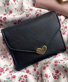 【ウィゴー/WEGO】のハートレターミニウォレット 人気、トレンドファッション・服の通販 founy(ファニー) ファッション Fashion レディースファッション Ladies' Fashion Online 財布 Wallets おすすめ Recommend ガーリー Girly シンプル Simple スマホ Smartphone ワンポイント One Point 再入荷 Restock/Back In Stock/Re Arrival 財布 Wallet thumbnail ブラック|ID: prp329100004550449 ipo3291000000032570940