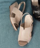 【リーガル フットコミュニティ/REGAL FOOT COMMUNITY】の【ビューフィット】A61Y ウエッジサンダル サンダル グレー型押|ID: prp329100004550481 ipo3291000000032193118