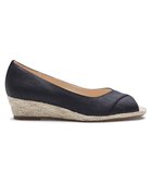 【リーガル フットコミュニティ/REGAL FOOT COMMUNITY】の【リーガルレディース】F42R ウエッジソールオープントウ カジュアルシューズ ブラック|ID: prp329100004550482 ipo3291000000032576096