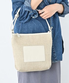 【エクエル ル スティル デヴィ/Hekher Le Style de Vie】の【日本製 / 3WAY】ジュート×牛革 ショルダーバッグmedium 人気、トレンドファッション・服の通販 founy(ファニー) ファッション Fashion レディースファッション Ladies' Fashion Online コンパクト Compact サマー Summer ショルダー Shoulder ジュート Jute 財布 Wallet ハンド Hand ハンドバッグ Handbag フィット Fit フォルム Form ポケット Pocket リゾート Resort おすすめ Recommend 日本製 Made In Japan 夏 Summer エレガント 上品 Elegant |ID:prp329100004550485