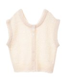 【アースミュージックアンドエコロジー/earth music&ecology】のファンシーヤーンベスト 人気、トレンドファッション・服の通販 founy(ファニー) ファッション Fashion レディースファッション Fashion for Women アウター Coat / Outerwear Collection トップス・カットソー Cut & Sew Tops ベスト&ジレ / 重ね着スタイル Vests & Gilets おすすめ Recommended / Our Picks ベスト Vest, Waistcoat ポケット Pocket, Pocket Detail 夏 Summer 春 Spring S/S・春夏 SS, Spring/Summer, Warm Season 羽織 Haori, Light Jacket thumbnail Ivory|ID: prp329100004550497 ipo3291000000034272055