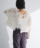 【グリーンパークス/Green Parks】のI 前後2way メッシュショート丈カーディガン 人気、トレンドファッション・服の通販 founy(ファニー) ファッション Fashion レディースファッション Fashion for Women トップス・カットソー Cut & Sew Tops カーディガン・羽織り Layered Style Cardigans おすすめ Recommended / Our Picks カーディガン Cardigan, Knitwear ショート Short, Short Length ポケット Pocket, Pocket Detail メッシュ Mesh, Net Fabric ワイド Wide, Wide Fit 夏 Summer 春 Spring S/S・春夏 SS, Spring/Summer, Warm Season thumbnail Ivory|ID: prp329100004550503 ipo3291000000032160045