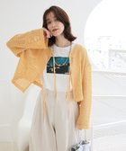 【グリーンパークス/Green Parks】のI 前後2way メッシュショート丈カーディガン 人気、トレンドファッション・服の通販 founy(ファニー) ファッション Fashion レディースファッション Fashion for Women トップス・カットソー Cut & Sew Tops カーディガン・羽織り Layered Style Cardigans おすすめ Recommended / Our Picks カーディガン Cardigan, Knitwear ショート Short, Short Length ポケット Pocket, Pocket Detail メッシュ Mesh, Net Fabric ワイド Wide, Wide Fit 夏 Summer 春 Spring S/S・春夏 SS, Spring/Summer, Warm Season thumbnail Orange|ID: prp329100004550503 ipo3291000000032160048