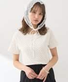 【アースミュージックアンドエコロジー/earth music&ecology】のドットプリントTシャツ Ivory|ID: prp329100004550504 ipo3291000000033491796