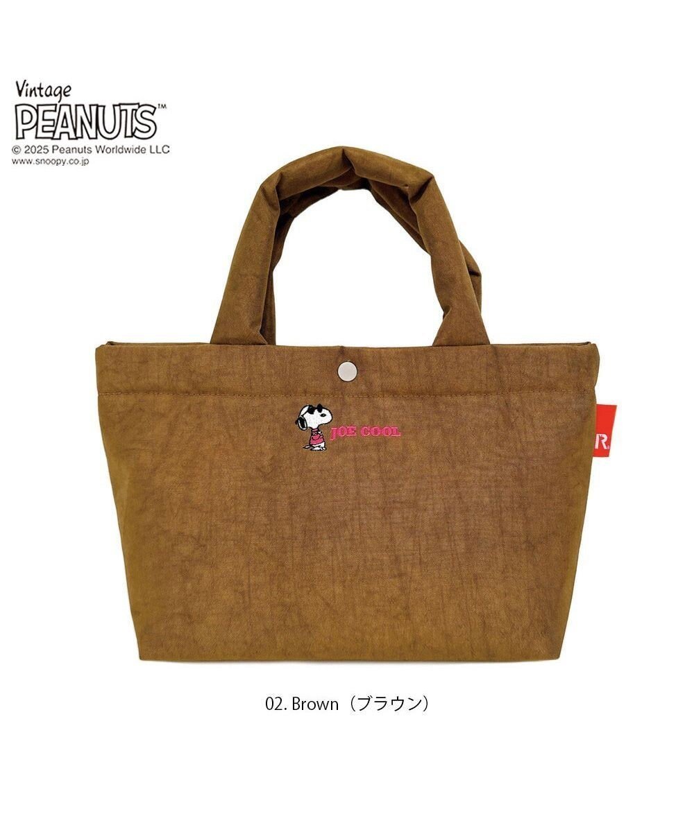 【ルートート/ROOTOTE】の8437【スヌーピー】IP.デリ.ポリ.ピーナッツ-0F インテリア・キッズ・メンズ・レディースファッション・服の通販 founy(ファニー) 　ファッション　Fashion　レディースファッション　WOMEN　バッグ　Bag　カメラ　Camera　クッション　Cushion　クール　Cool　軽量　Lightweight　シンプル　Simple　財布　Wallet　ドット　Dot　ベーシック　Basic　ポケット　Pocket　ワッシャー　Washer　ワンポイント　One Point　02:ブラウン|ID: prp329100004550510 ipo3291000000032160083