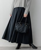 【23区/NIJYUSANKU】の【洗える】ストレッチタイプライター フレア スカート ブラック系|ID: prp329100004550619 ipo3291000000033661370