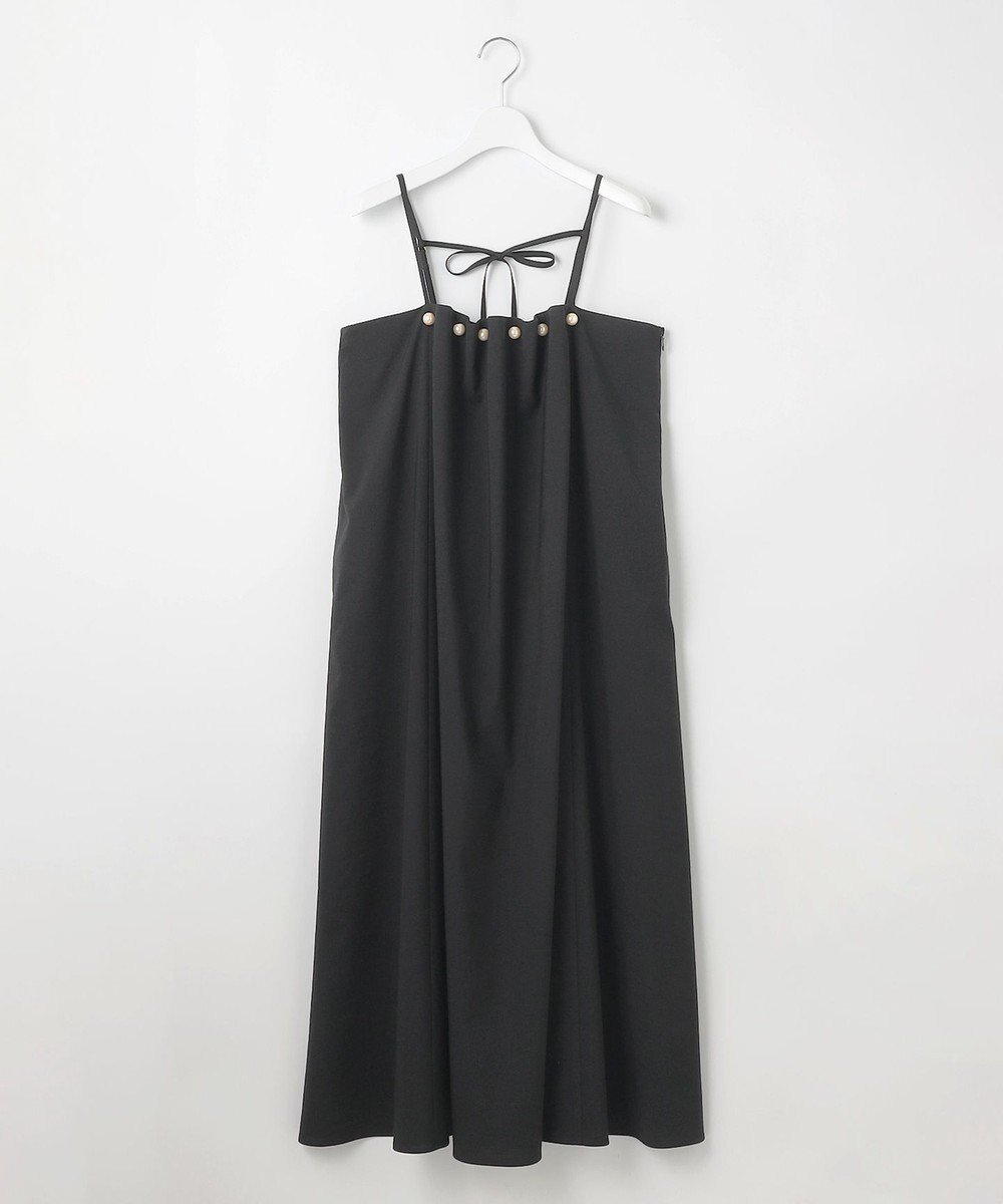 【23区/NIJYUSANKU】の【GOLD LABEL】クリスピーリネンストレッチ キャミソールワンピース 人気、トレンドファッション・服の通販 founy(ファニー) 　ファッション　Fashion　レディースファッション　Ladies' Fashion Online　ワンピース　Dress　春　Spring　秋　Autumn/Fall　キャミソール　Camisole　キャミワンピース　Cami Dress　シンプル　Simple　ストレッチ　Stretch　デニム　Denim　フォルム　Form　フロント　Front　リネン　Linen　S/S・春夏　Ss・Spring/Summer　夏　Summer　2025年　2025　2025春夏・S/S　Ss,Spring/Summer,2025　 other-1|ID: prp329100004551057 ipo3291000000032583796