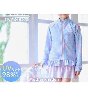 【マザーガーデン/Mother garden / KIDS】のマザーガーデン ユニコーン ラッシュガード 《ミルキーウェイ柄》 110/ 120/ 130cm 人気、トレンドファッション・服の通販 founy(ファニー) ファッション Fashion キッズファッション KIDS 春 Spring ガーデン Garden ジップアップ Zip Up なめらか Smooth 長袖 Long Sleeve ハイネック High Neck ビーチ Beach フリル Frills 水着 Swimsuit S/S・春夏 Ss・Spring/Summer 再入荷 Restock/Back In Stock/Re Arrival 夏 Summer |ID:prp329100004551069