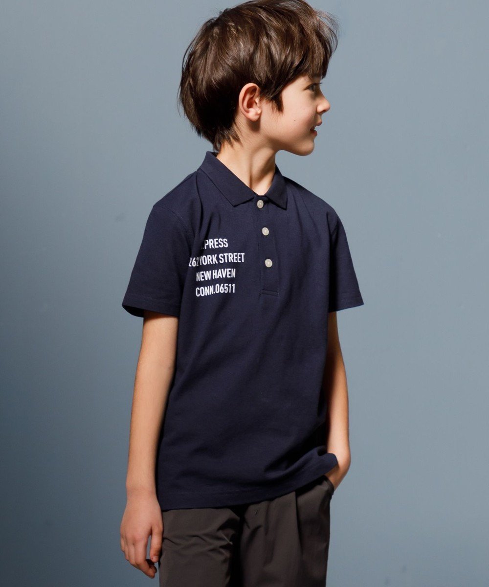 【ジェイ プレス/J.PRESS / KIDS】の【100-130cm】T/C ライト 鹿の子 半袖ポロシャツ インテリア・キッズ・メンズ・レディースファッション・服の通販 founy(ファニー) 　ファッション　Fashion　キッズファッション　KIDS　トップス・カットソー　Tops/Tees/Kids　オレンジ　Orange　春　Spring　鹿の子　Pique　スマホ　Smartphone　トレンド　Trend　定番　Standard　人気　Popularity　プリント　Print　ベーシック　Basic　ポロシャツ　Polo Shirt　半袖　Short Sleeve　無地　Plain Color　ワンポイント　One Point　S/S・春夏　Ss・Spring/Summer　夏　Summer　エレガント 上品　Elegant　2025年　2025　2025春夏・S/S　Ss,Spring/Summer,2025　ネイビー系|ID: prp329100004551077 ipo3291000000032257850