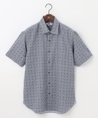 【ジョセフ アブード/JOSEPH ABBOUD / MEN】の【サスティナブル】リヨセルリネンプリント シャツ サックスブルー系5|ID: prp329100004551111 ipo3291000000032634123