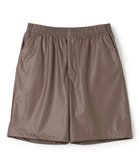 【アンフィーロ/UNFILO / MEN】のレザーライク ショートパンツ 人気、トレンドファッション・服の通販 founy(ファニー) ファッション Fashion メンズファッション MEN ボトムス Bottoms/Men ハーフ / ショートパンツ Short Pants ギャザー Gather ショーツ Shorts ショート Short シルク Silk シンプル Simple ストレッチ Stretch パウダー Powder 夏 Summer 春 Spring S/S・春夏 Ss・Spring/Summer thumbnail モカ|ID: prp329100004551144 ipo3291000000032166991