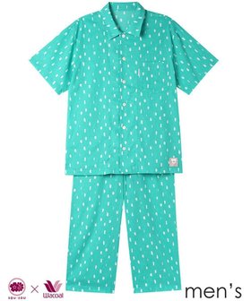 【ワコール 睡眠科学/wacoal suimin / MEN】のパジャマ 5分袖 半袖 8分丈 綿100%(本体) 【SOU・SOU(R)】 メンズ YGT163 睡眠科学/ワコール 人気、トレンドファッション・服の通販 founy(ファニー) ファッション Fashion メンズファッション Men's Style Online パジャマ Pajamas プリント Print ボトム Bottom 半袖 Short Sleeve メンズ Mens 夏 Summer |ID:prp329100004551198
