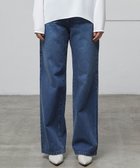 【ベイジ,/BEIGE,】の【洗える・FUDGE 8月号掲載】VICTOR / ワイドデニムパンツ Indigo|ID: prp329100004551228 ipo3291000000033420435