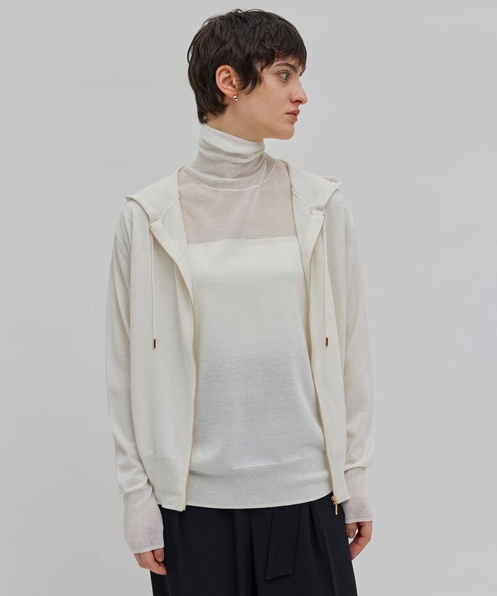 【ベイジ,/BEIGE,】の【洗える】CARNOT / ニットパーカー インテリア・キッズ・メンズ・レディースファッション・服の通販 founy(ファニー) https://founy.com/ ファッション Fashion レディースファッション Fashion for Women トップス・カットソー Cut & Sew Tops ニット Knit Tops & Sweaters レディースパーカー・カジュアルフーディー Casual Hoodies & Sweatshirts アクセサリー Fashion Accessories アンサンブル Ensemble Set 春 Spring 洗える Machine Washable シアー Sheer, See-Through シルク Silk, 100% Silk ストレッチ Stretch, Stretchy Fabric セーター Sweater, Knitwear ドレープ Drape, Draping Fabric パーカー Hoodie, Parka S/S・春夏 SS, Spring/Summer, Warm Season 夏 Summer |ID: prp329100004551271 ipo3291000000032685909
