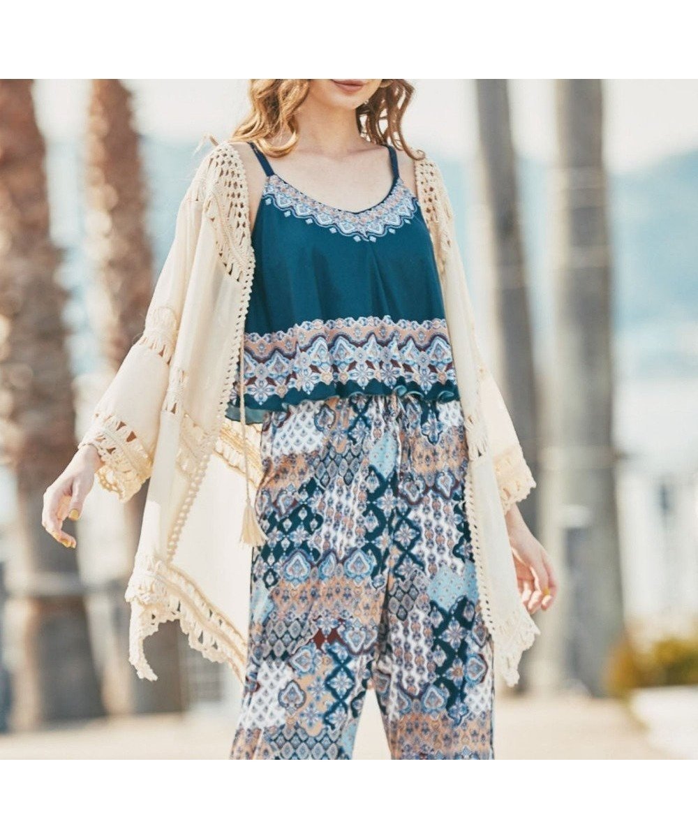 【三愛水着楽園/San-ai Resort】の水陸両用 クロシェパーツ羽織 F 【San-ai Resort(サンアイリゾート)】 インテリア・キッズ・メンズ・レディースファッション・服の通販 founy(ファニー) ファッション Fashion レディースファッション Fashion for Women 水着 Swimwear レディース水着・ビーチウェア Swimwear & Beachwear おすすめ Recommended / Our Picks リゾート Resort, Vacation Style エレガント 上品 Elegant 夏 Summer 手編み Hand-Knitted, Handmade Knit S/S・春夏 SS, Spring/Summer, Warm Season 水着 Swimsuit, Swimwear A/W・秋冬 Autumn/Winter 羽織 Haori, Light Jacket ベージュ|ID: prp329100004551384 ipo3291000000034303736