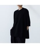 【シトム/SITOM】のDCHコットン7分袖チュニック Tシャツ 人気、トレンドファッション・服の通販 founy(ファニー) ファッション Fashion レディースファッション Fashion for Women トップス・カットソー Cut & Sew Tops シャツ・ブラウス・オフィスカジュアル Elegant Blouses & Button-Ups ロングTシャツ・Tシャツ Longline T-Shirts & Tees カットソー・ベーシックTシャツ Cut-and-Sewn Tops / Stretch Tees & Basics インド Indian Textile 春 Spring 洗える Machine Washable 秋 Autumn カットソー Cut and Sewn Top ショルダー Shoulder, Shoulder Strap スリット Slit, Slit Detail チュニック Tunic, Long Top ドロップ Drop Shoulder, Dropped Style パターン Pattern, Design Print ベーシック Basic, Essential ポケット Pocket, Pocket Detail S/S・春夏 SS, Spring/Summer, Warm Season 夏 Summer エレガント 上品 Elegant ビジネス 仕事 通勤 Business / Work / Commuting thumbnail ブラック|ID: prp329100004551386 ipo3291000000033711336