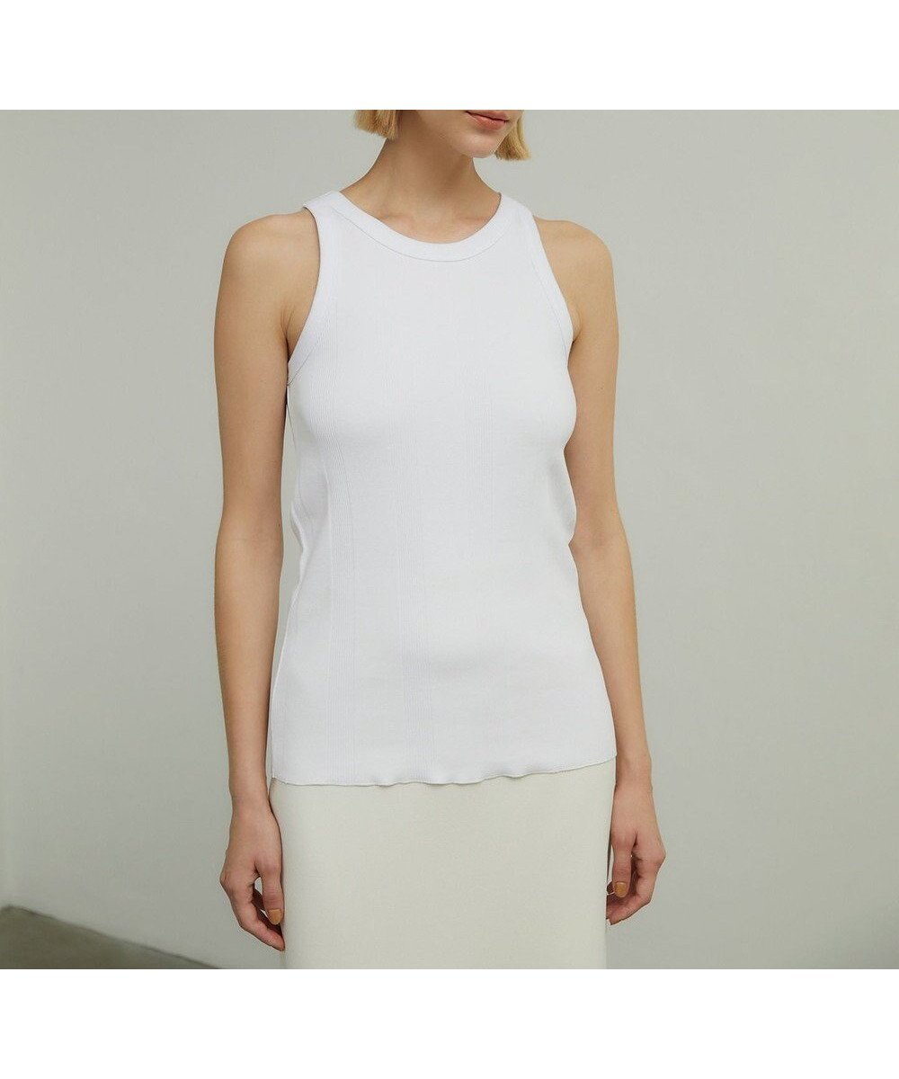 【ベイジ,/BEIGE,】の【Oggi 6月号掲載】 CYRILLE / リブタンク 人気、トレンドファッション・服の通販 founy(ファニー) 　雑誌掲載アイテム　Magazine Items　ファッション雑誌　Fashion Magazines　オッジ　Oggi　ファッション　Fashion　レディースファッション　Ladies' Fashion Online　トップス・カットソー　Tops/Tshirt　6月号　June Issue　インナー　Inner　ジャケット　Jacket　ストレッチ　Stretch　タンク　Tank　ビジネス 仕事 通勤　Business　夏　Summer　S/S・春夏　Ss・Spring/Summer　A/W・秋冬　Aw・Autumn/Winter・Fw・Fall-Winter　雑誌　Magazine　 other-1|ID: prp329100004551435 ipo3291000000032664294